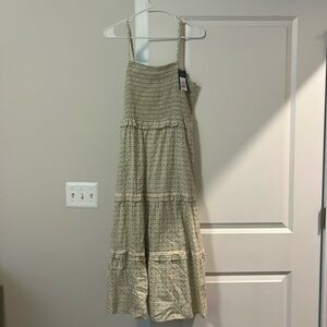 Target Size L Green Print Universal Thread dress NWT